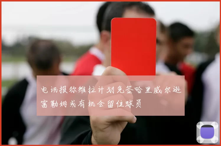 电讯报称维拉计划免签哈里威尔逊富勒姆或有机会留住球员
