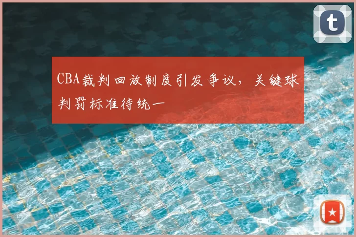 CBA裁判回放制度引发争议，关键球判罚标准待统一