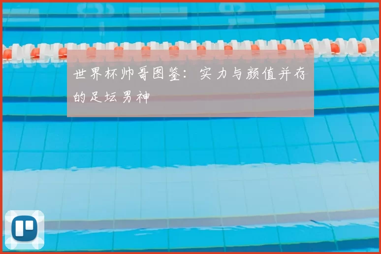 世界杯帅哥图鉴：实力与颜值并存的足坛男神