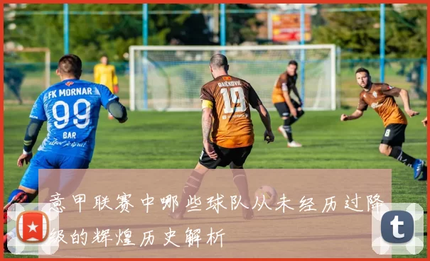 意甲联赛中哪些球队从未经历过降级的辉煌历史解析