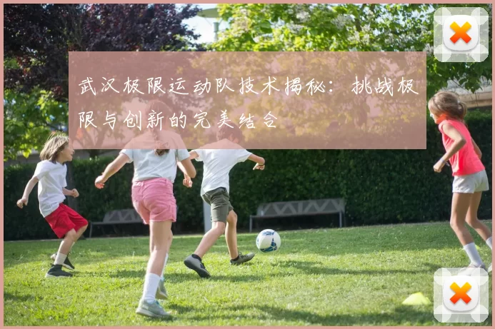 武汉极限运动队技术揭秘：挑战极限与创新的完美结合