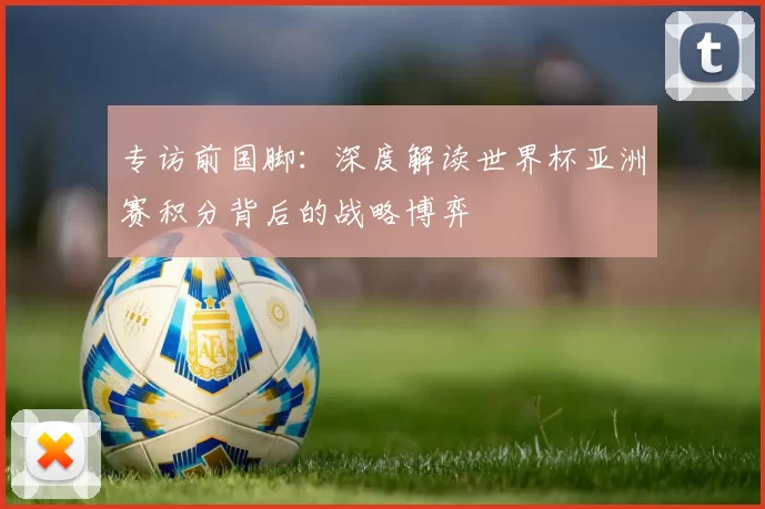 专访前国脚:深度解读世界杯亚洲赛积分背后的战略博弈